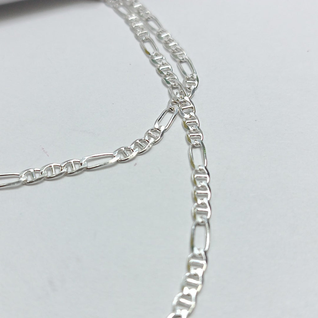 CADENA TEJIDO MARINERO PLATA .925 55 CM 8.1 GR (NUEVO)