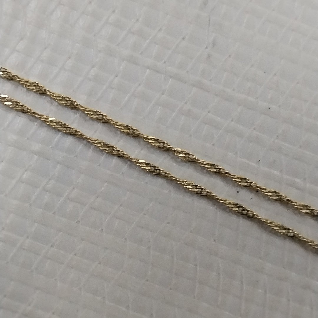 CADENA ORO 14 K 1.3 GRMS (SEMINUEVO)