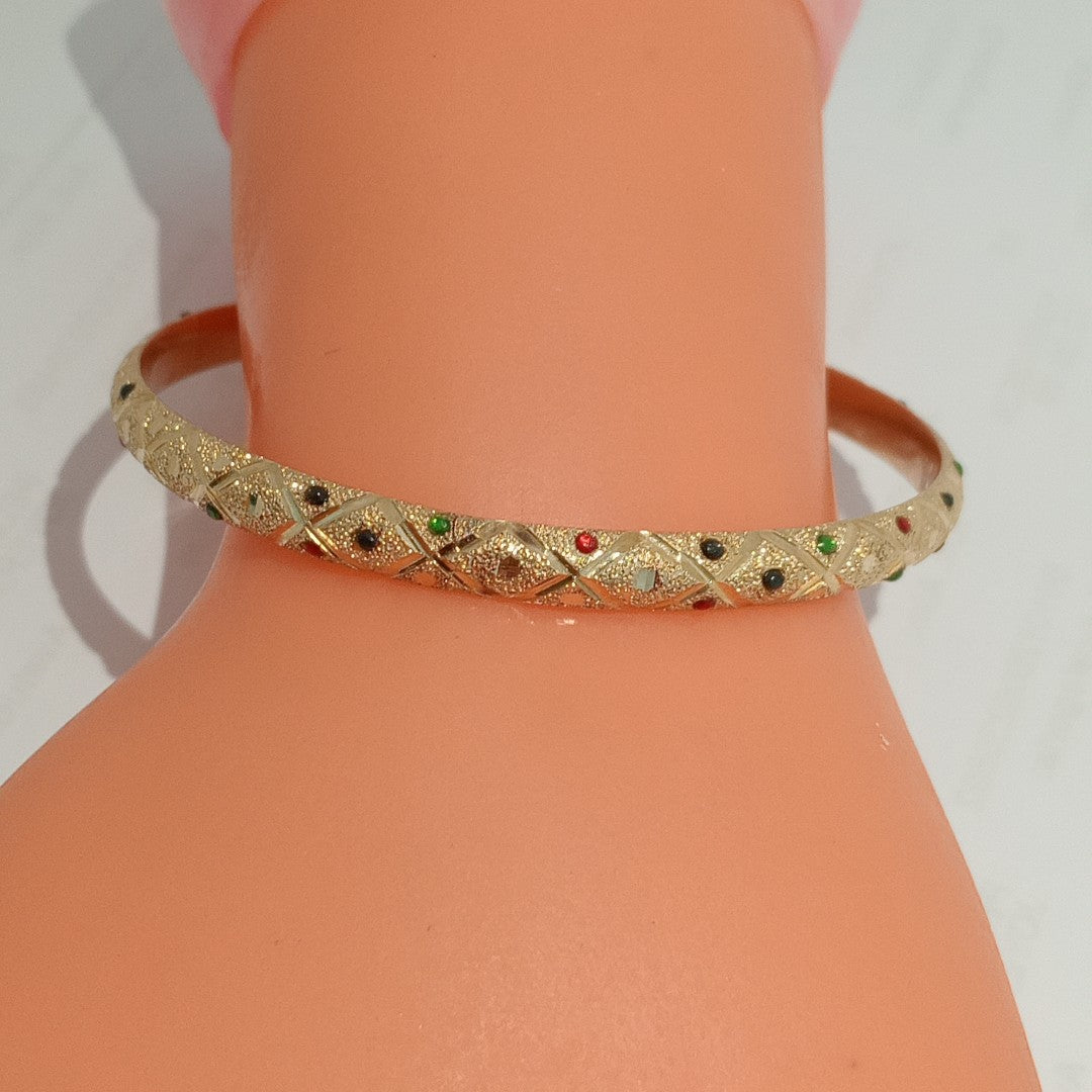 PULSERA RIGIDA ORO 14 K 6,40 GRMS (SEMINUEVO)