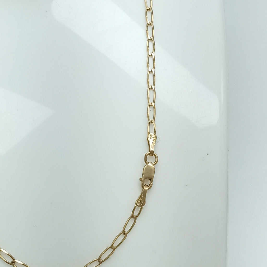CADENA ORO 14 K 3,00 GRMS (SEMINUEVO)
