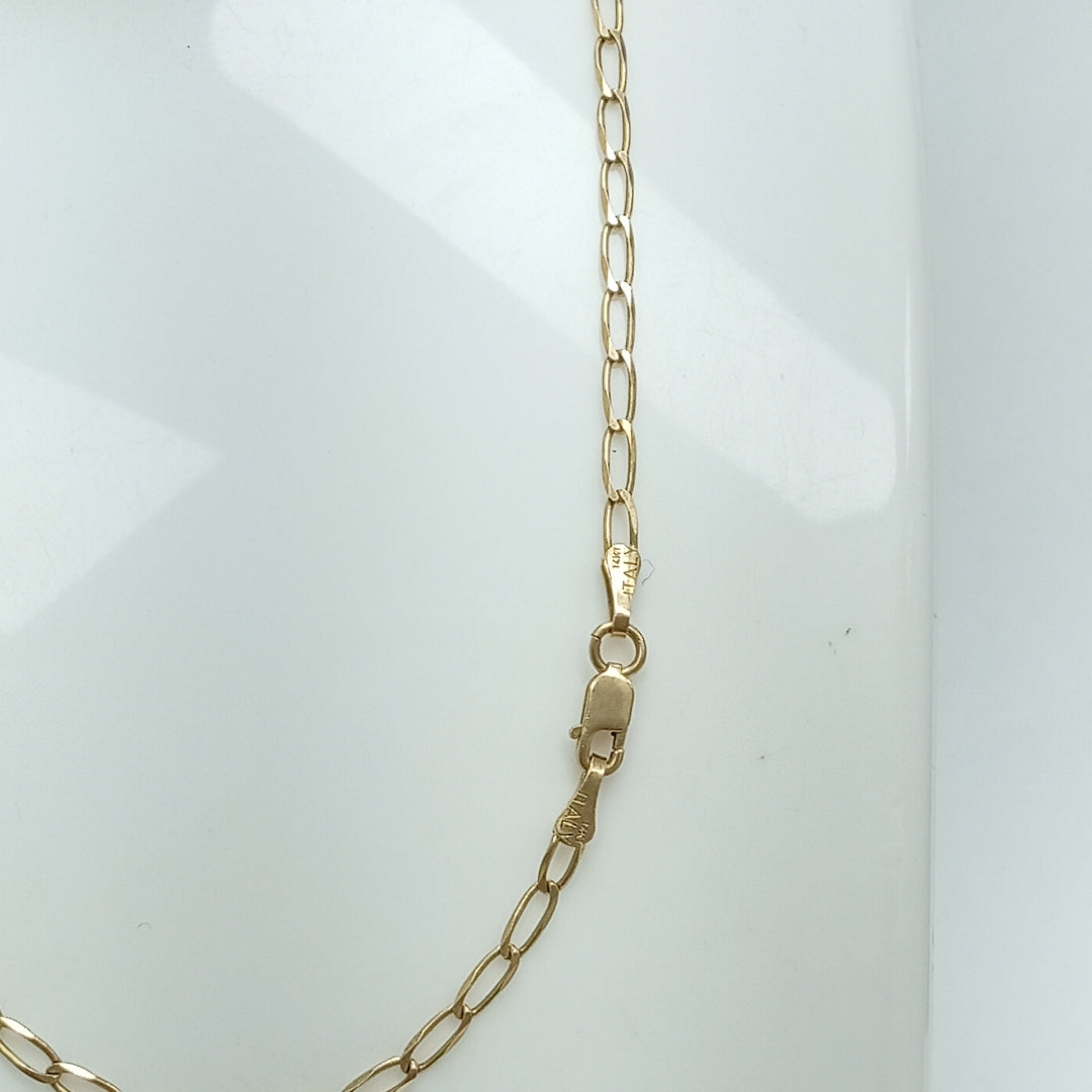 CADENA ORO 14 K 3,00 GRMS (SEMINUEVO)