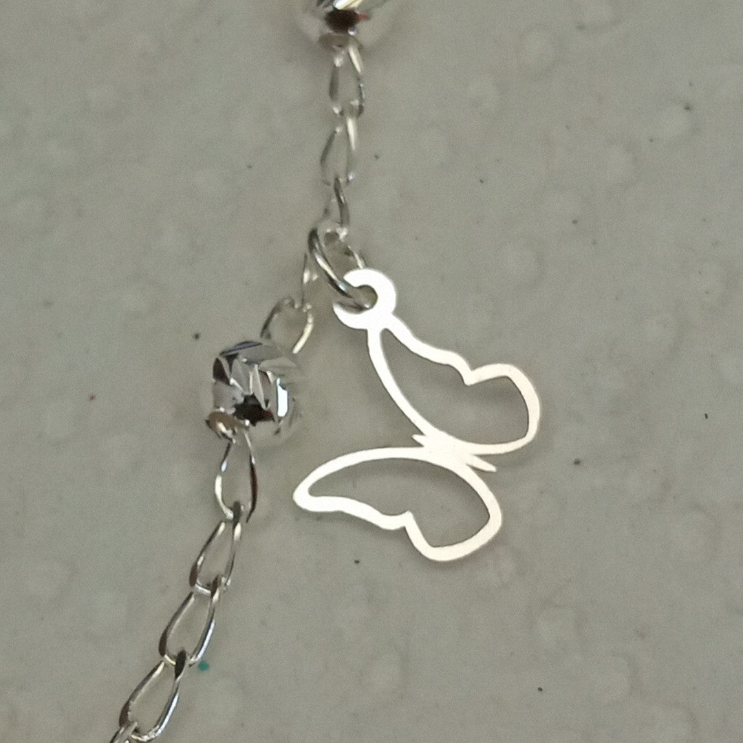 PULSERA TEJIDO ESPECIAL PLATA .925 18 CM 2.9 GR (NUEVO)