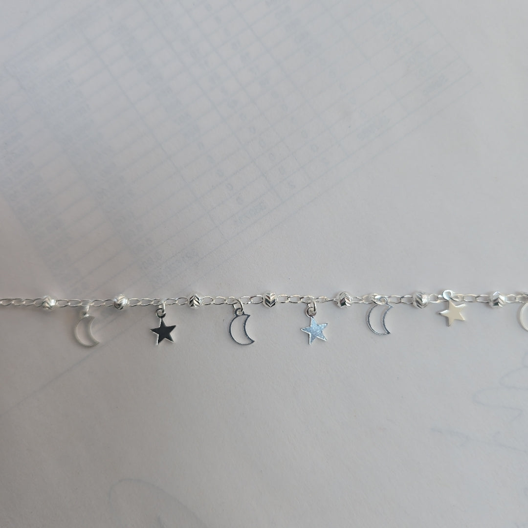 PULSERA TEJIDO TEJIDO ESPECIAL PLATA .925 18 CM 3.1 GR (NUEVO)