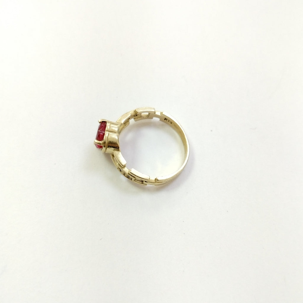 ANILLO ORO 14 K 3.3 GRMS (SEMINUEVO)