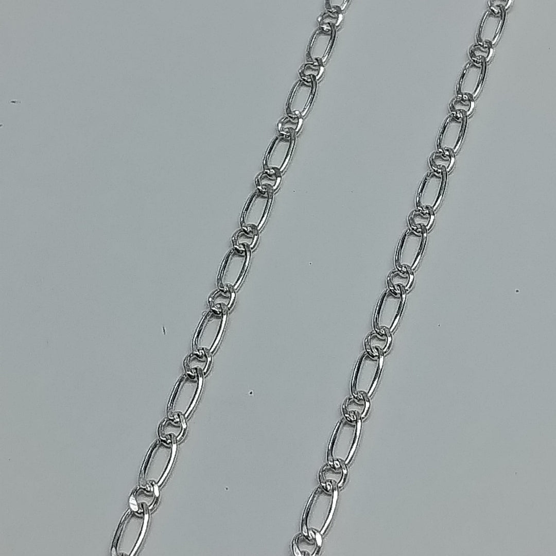 CADENA TEJIDO 1X1 PLATA .925 50 CM 3 GR (NUEVO)