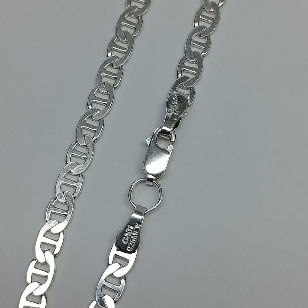 CADENA TEJIDO GUCHI PLATA .925 55 CM 13 GR (NUEVO)