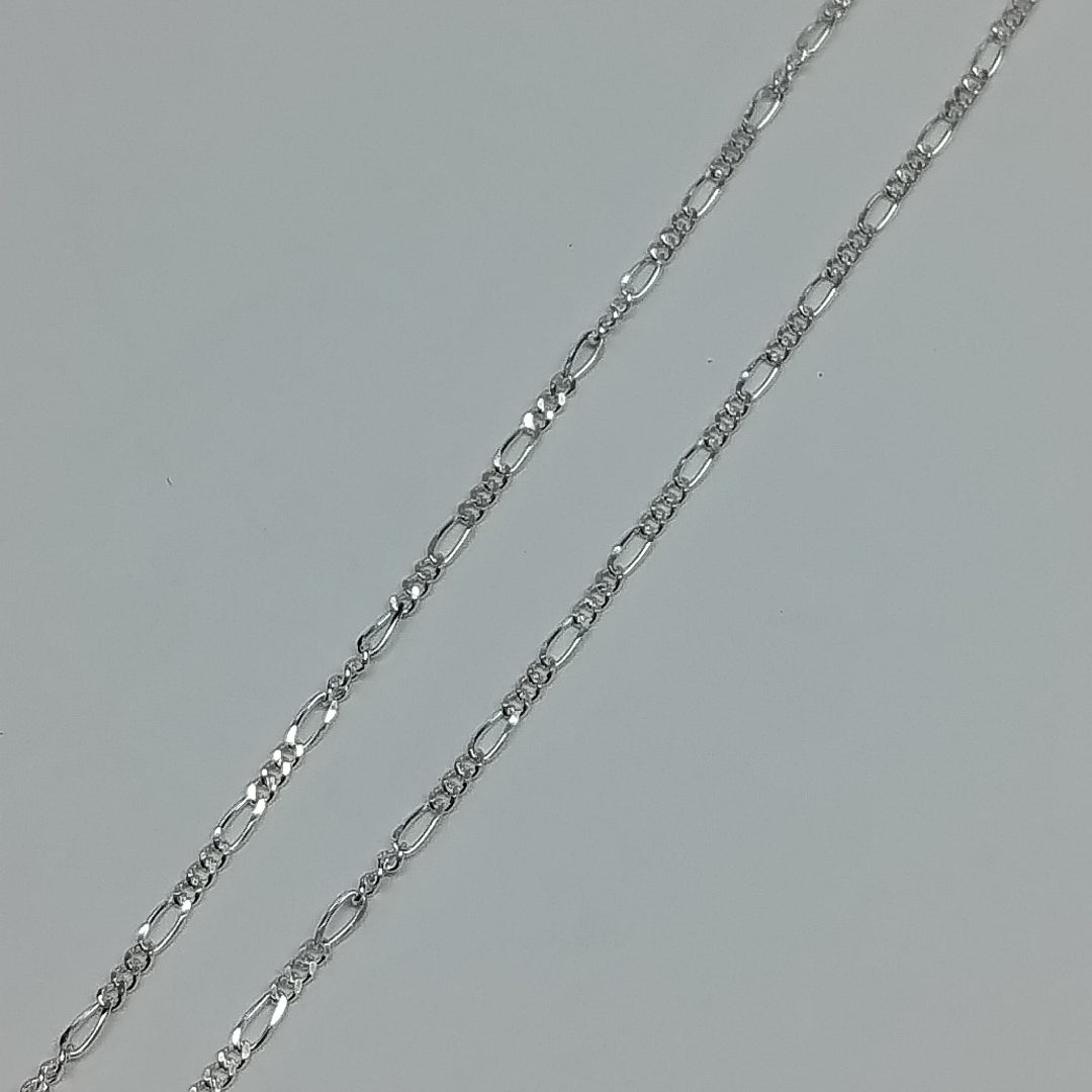 CADENA TEJIDO 3X1 PLATA .925 55 CM 2.3 GR (NUEVO)
