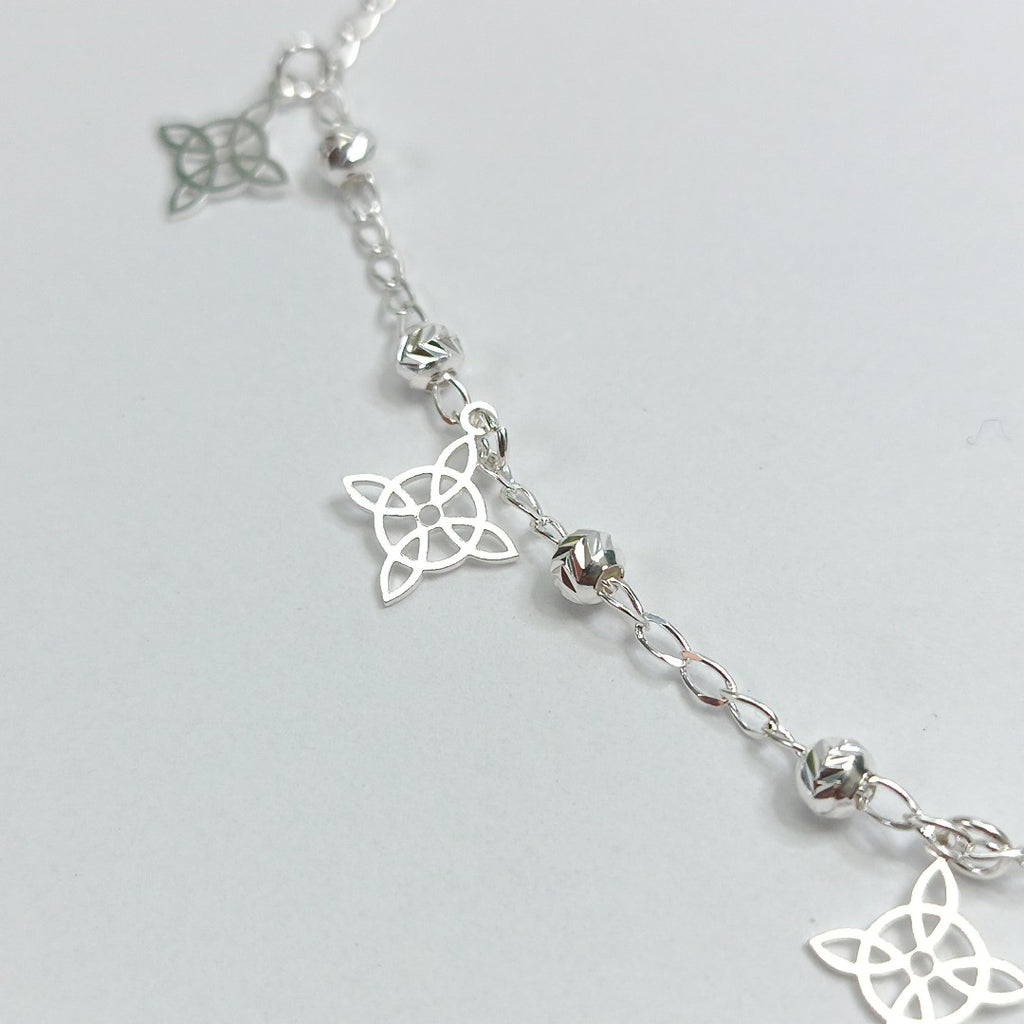 PULSERA TEJIDO ESPECIAL PLATA .925 18 CM 3.2 GR (NUEVO)