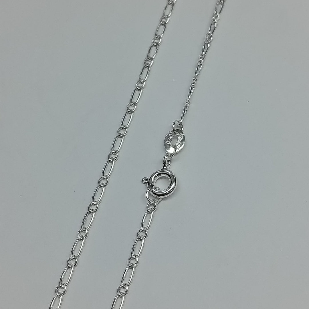CADENA TEJIDO 1X1 PLATA .925 50 CM 3 GR (NUEVO)