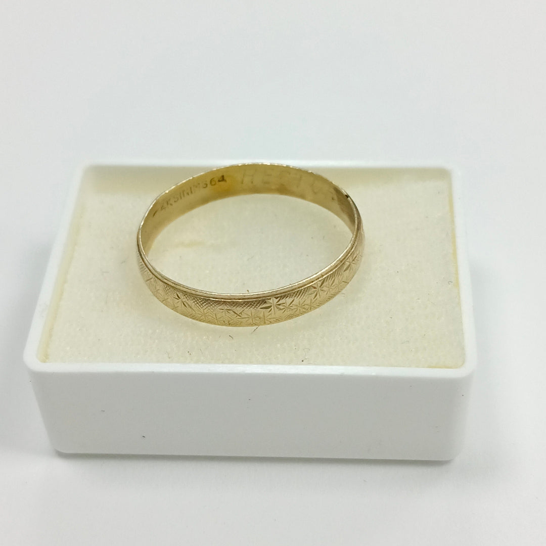 ARGOLLA ORO 14 K 1,10 GRMS (SEMINUEVO)