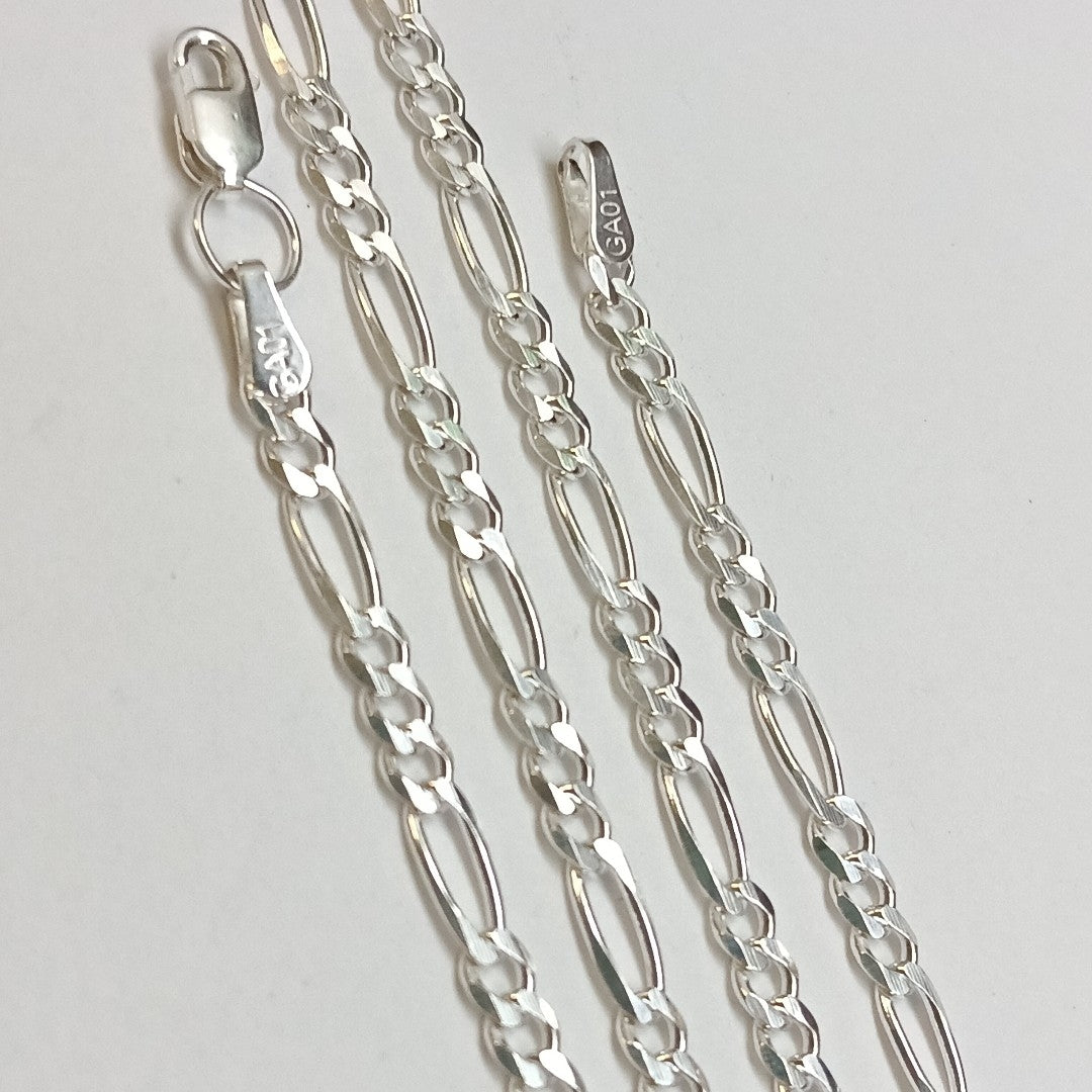 CADENA TEJIDO 3X1 PLATA .925 55 CM 7.6 GR (NUEVO)