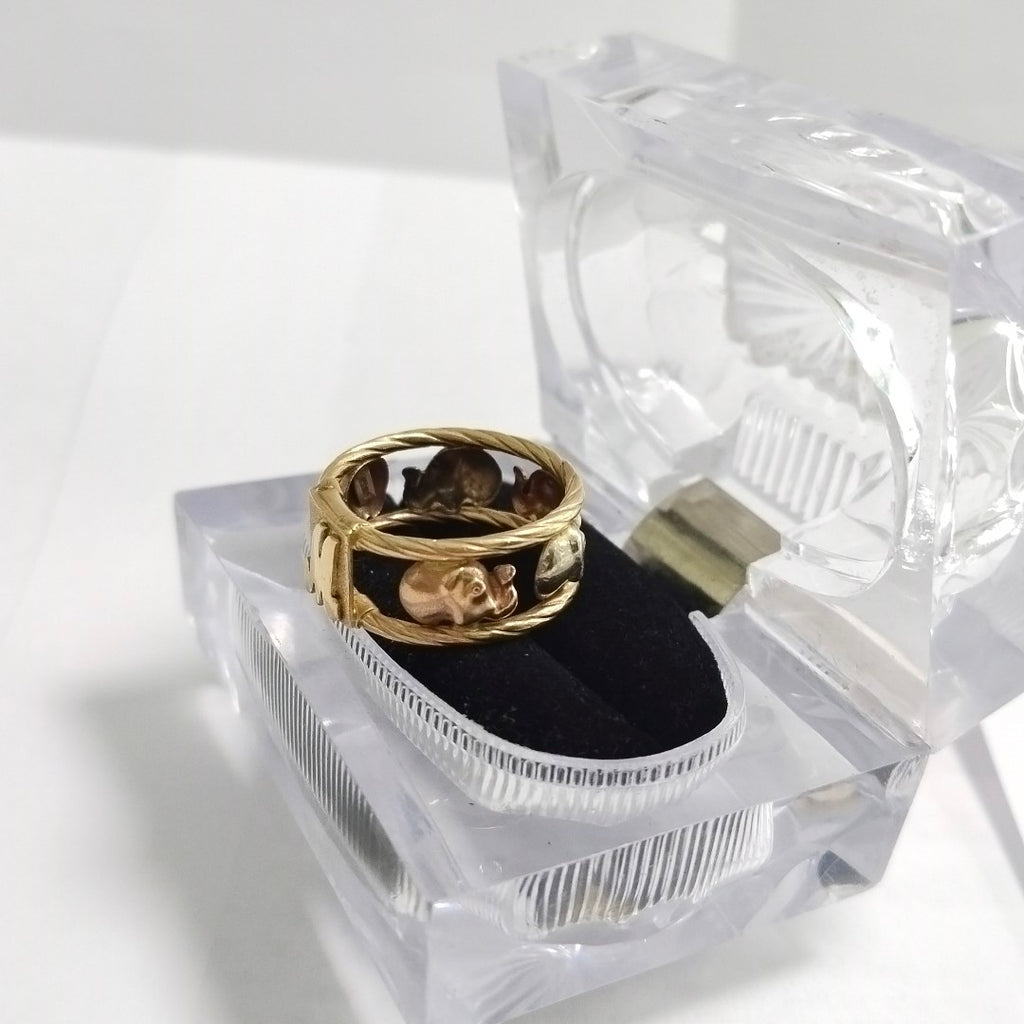 ARGOLLA ORO 14 K 4.7 GRMS (SEMINUEVO)