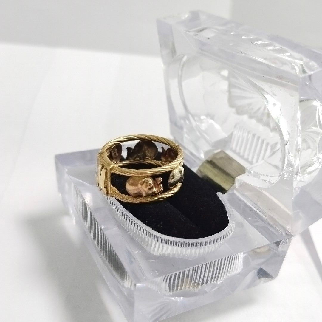 ARGOLLA ORO 14 K 4.7 GRMS (SEMINUEVO)