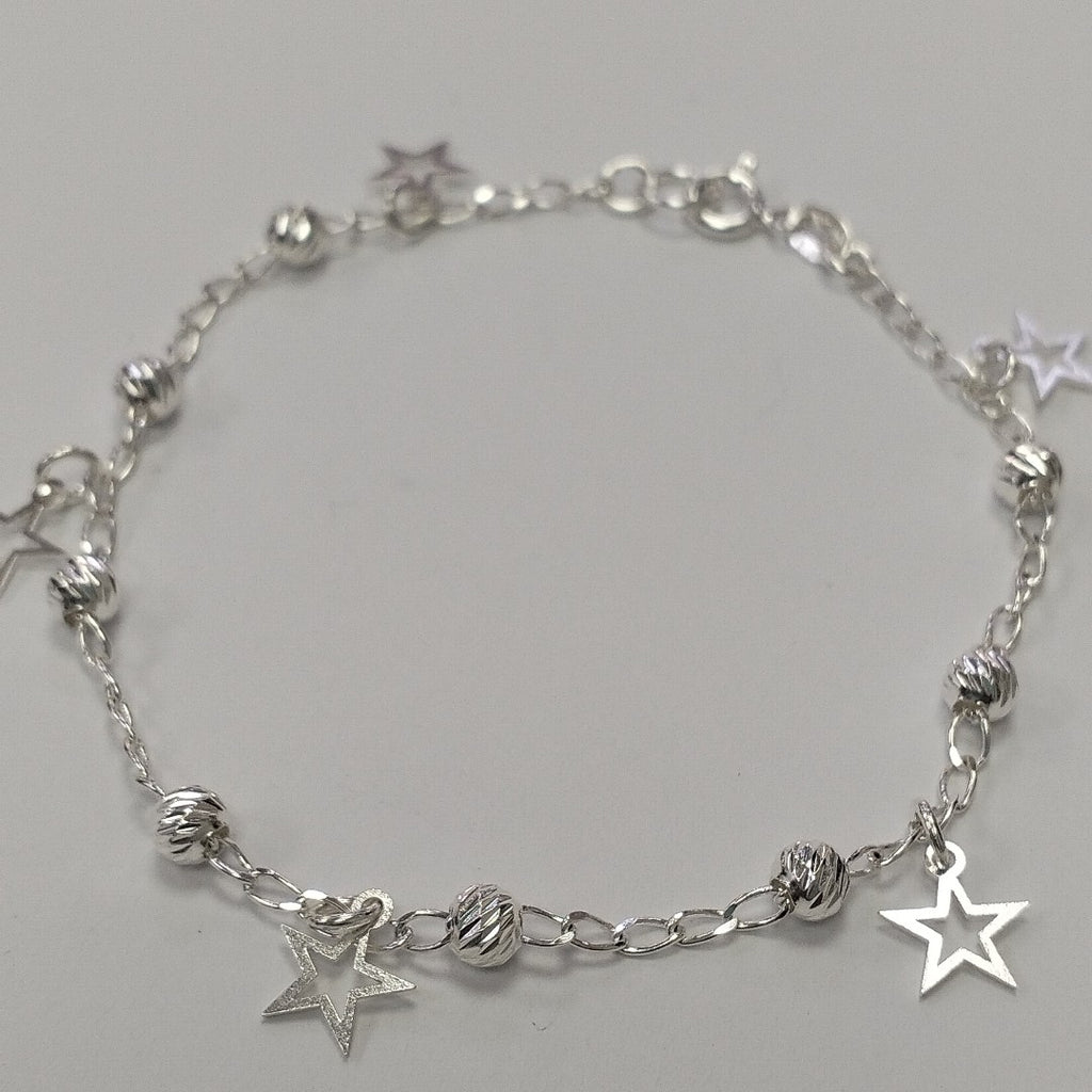PULSERA TEJIDO ESPECIAL PLATA .925 18 CM 2.7 GR (NUEVO)