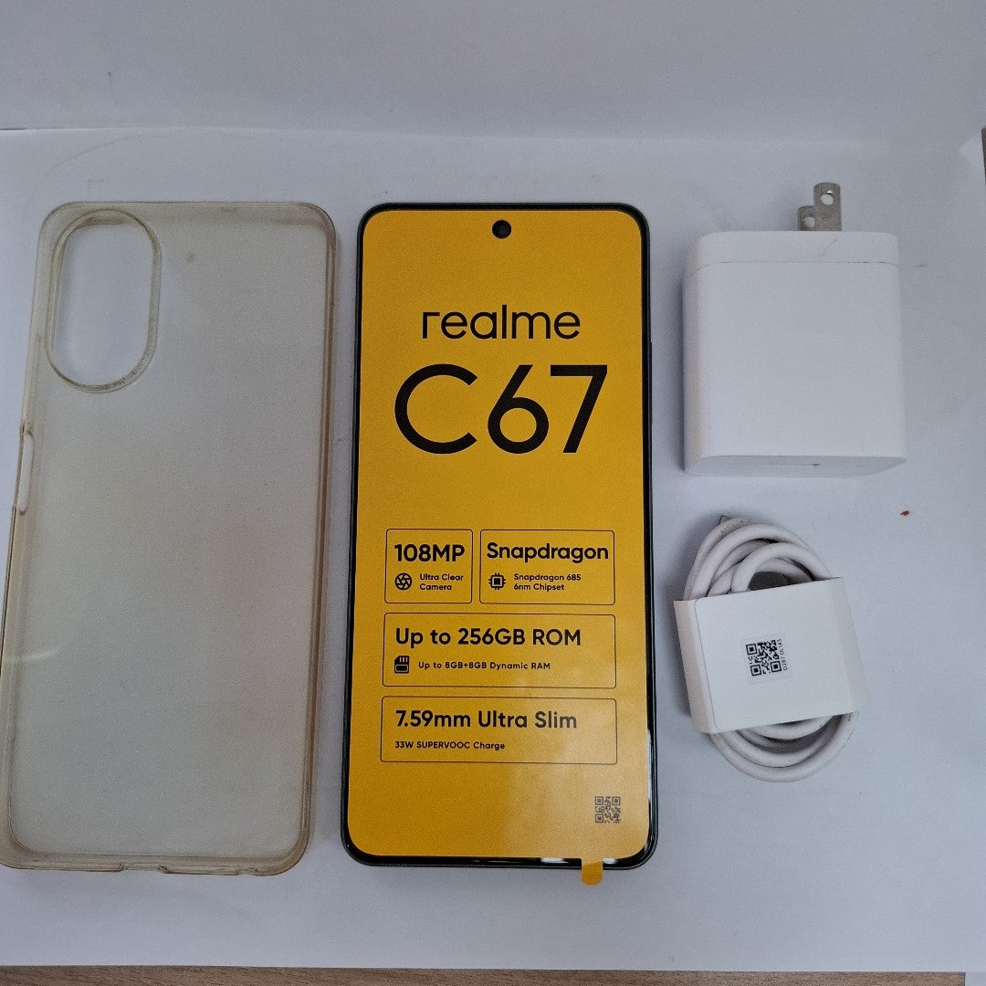 CELULAR REALME C67 RMX3890 (2023) 256 GB 8 GB RAM (SEMINUEVO)