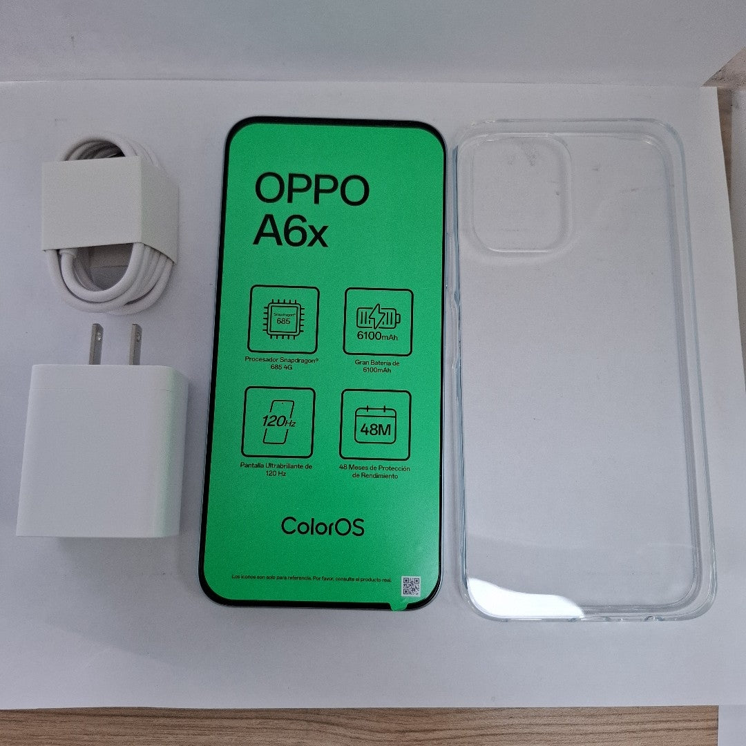CELULAR OPPO  A6X CPH2819 (2025) 128 GB 4 GB RAM (SEMINUEVO)
