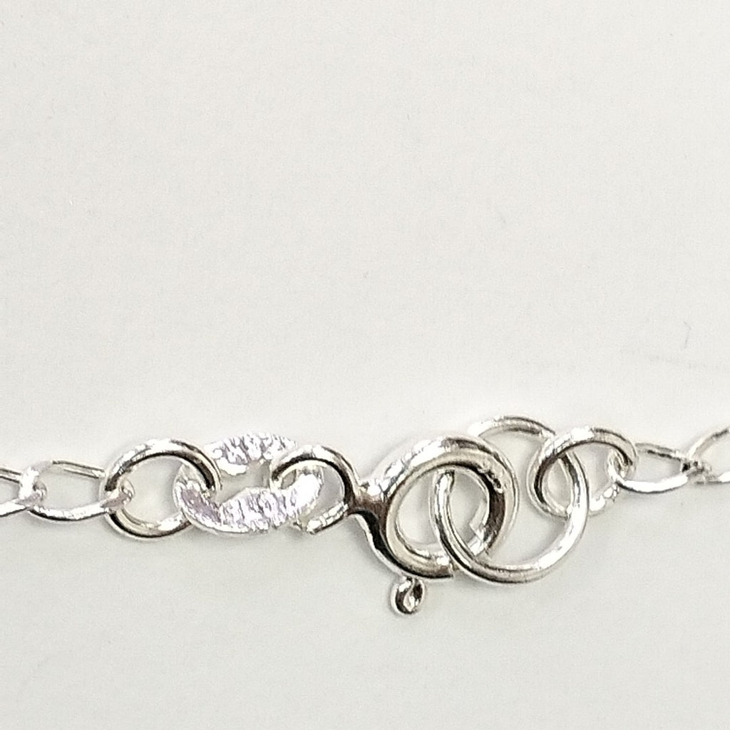 PULSERA TEJIDO ESPECIAL PLATA .925 18 CM 2.8 GR (NUEVO)