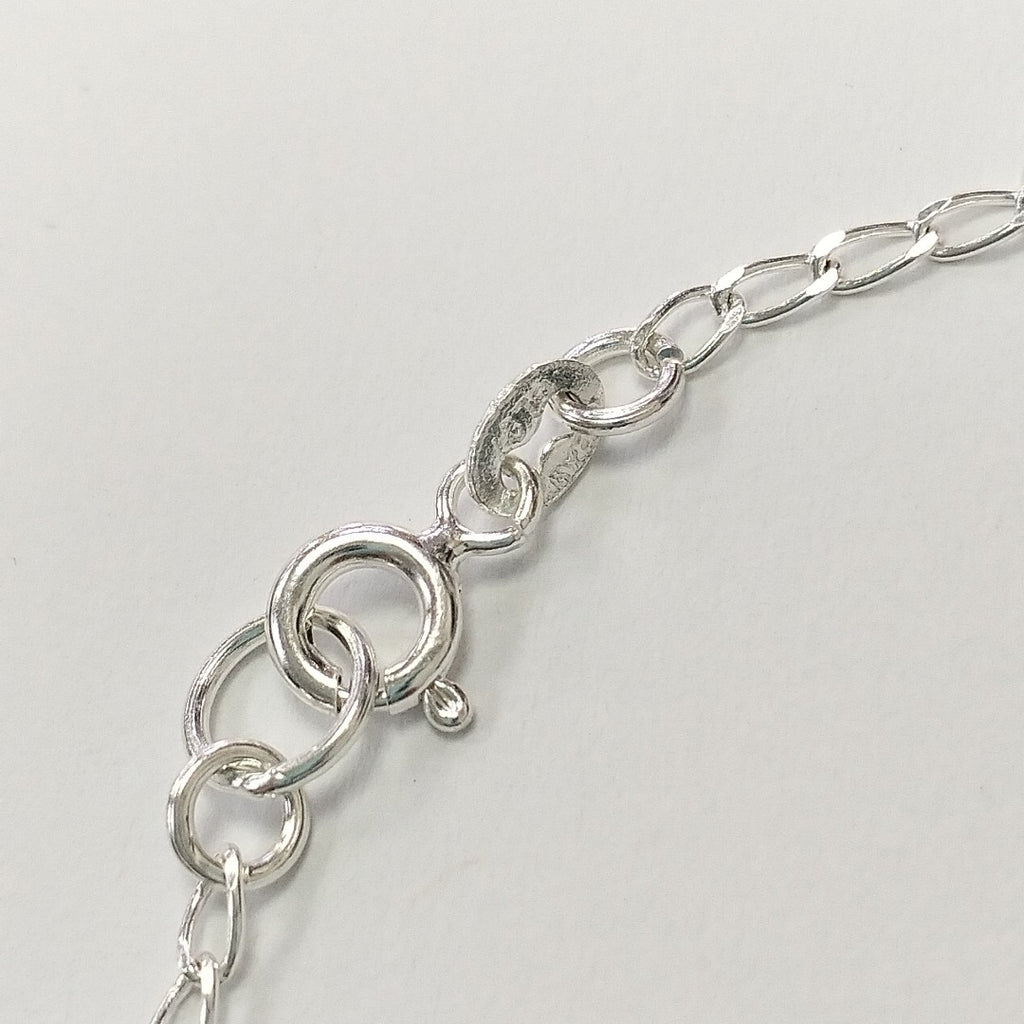 PULSERA TEJIDO ESPECIAL PLATA .925 18 CM 2.7 GR (NUEVO)