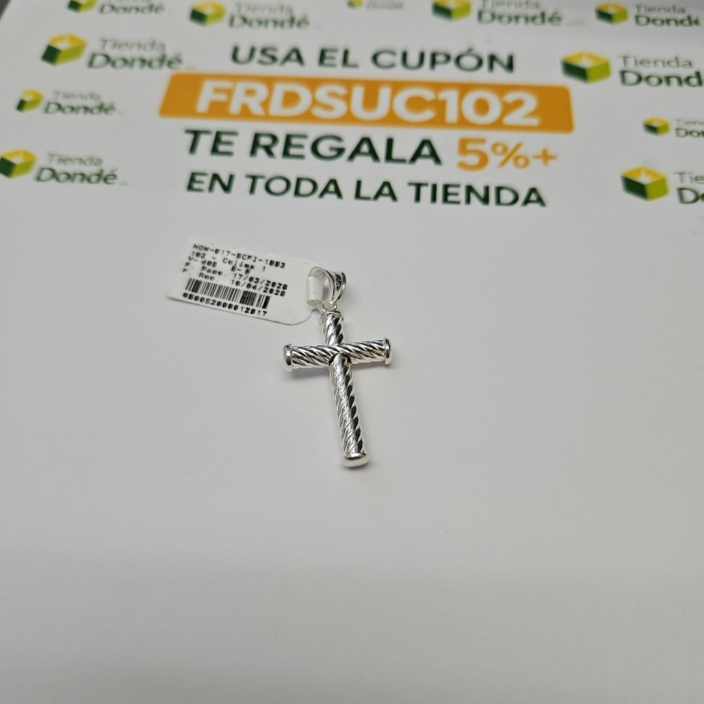 CRUZ PLATA .925 3.1 GR (NUEVO)