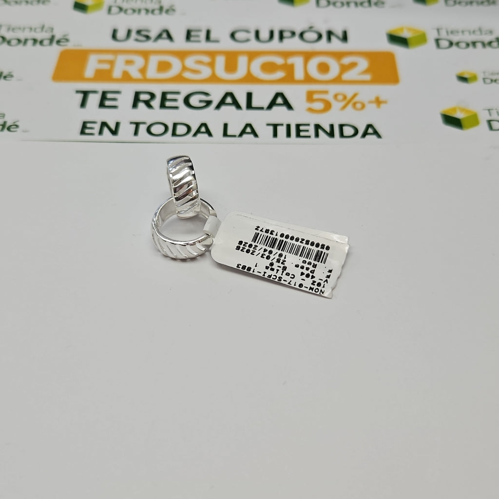 HUGGIES GRECAS PLATA .925 3.6 GR (NUEVO)