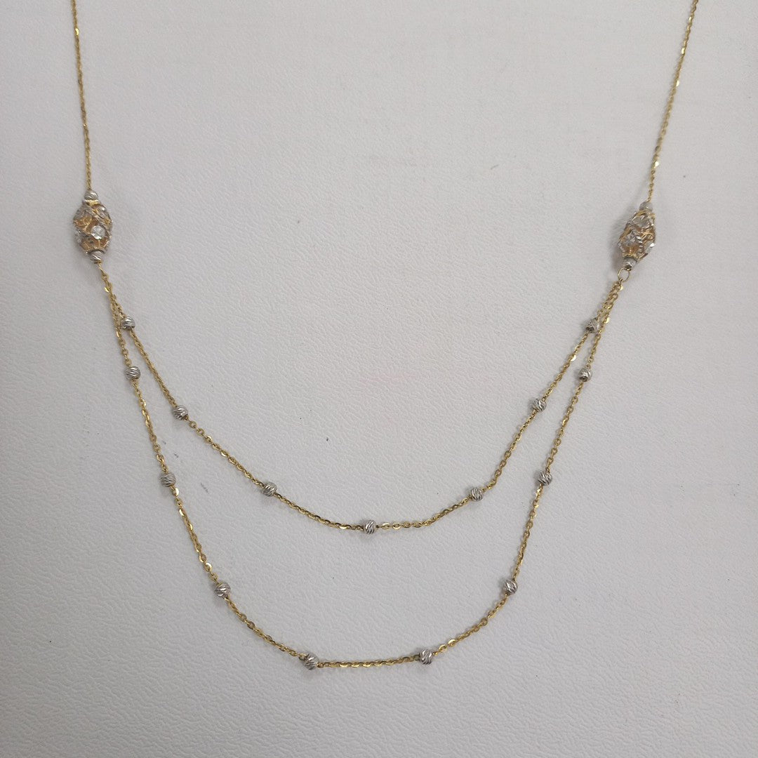 GARGANTILLA ORO 14 K 3.2 GRMS (SEMINUEVO)