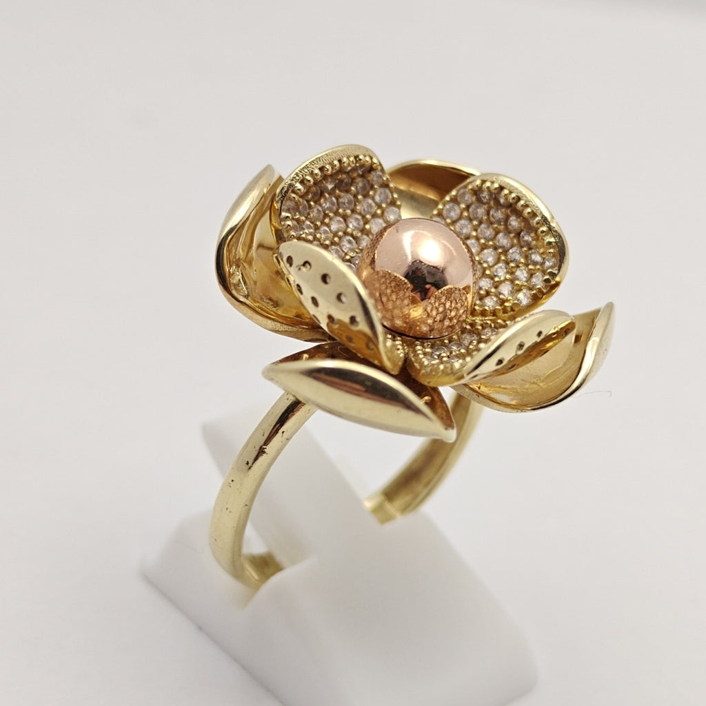 ANILLITO ORO COMBINADO 14 K 9,20 GRMS (SEMINUEVO)