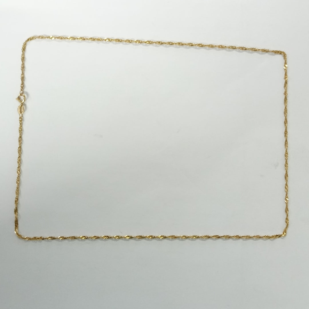 CADENA ORO 10 K 2.4 GRMS (SEMINUEVO)