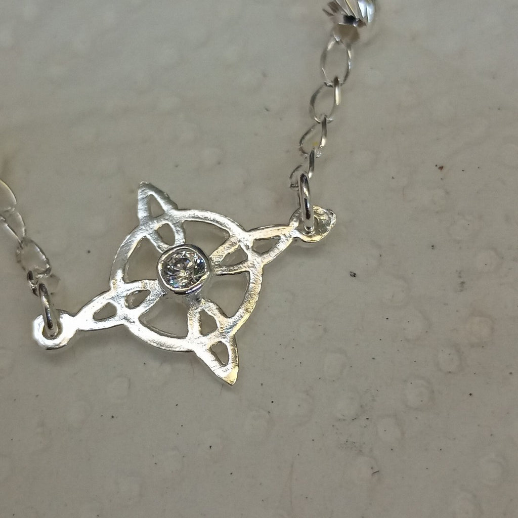 PULSERA TEJIDO ESPECIAL PLATA .925 18 CM 2.9 GR (NUEVO)