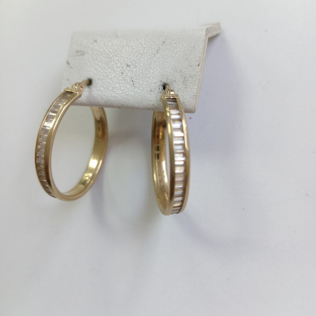 ARRACADAS PAR ORO 10 K 3.3 GRMS (SEMINUEVO)
