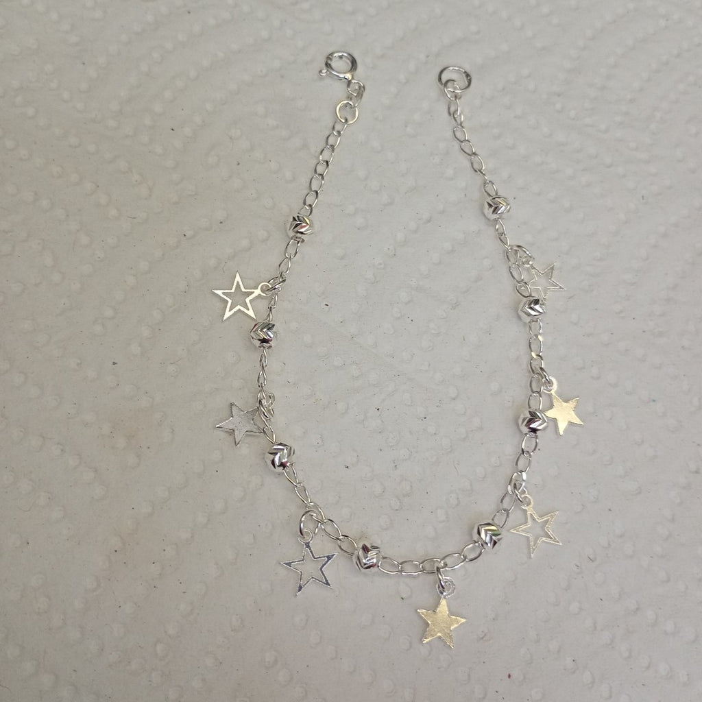 PULSERA TEJIDO ESPECIAL PLATA .925 18 CM 3.1 GR (NUEVO)