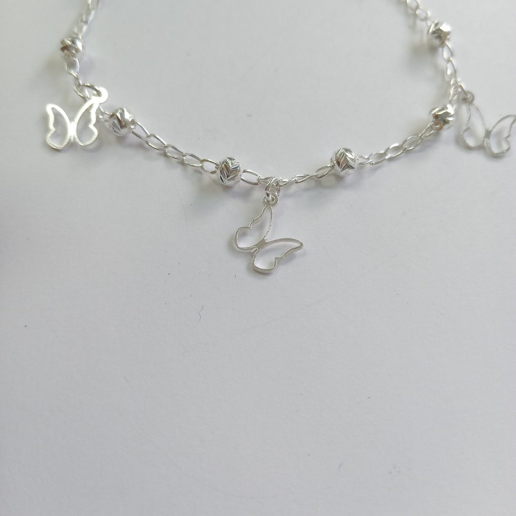 PULSERA TEJIDO ESPECIAL PLATA .925 18 CM 2.8 GR (NUEVO)