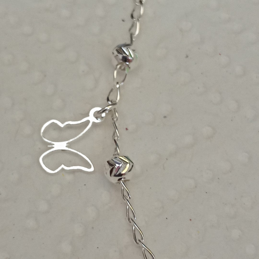 PULSERA TEJIDO ESPECIAL PLATA .925 18 CM 2.9 GR (NUEVO)