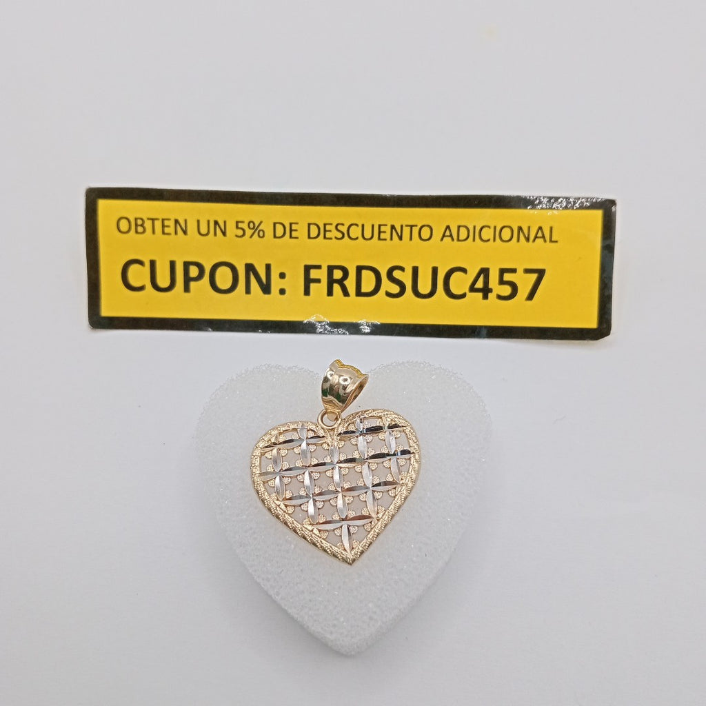 DIJE ORO,RODIADO 14 K 2,10 GRMS (SEMINUEVO)