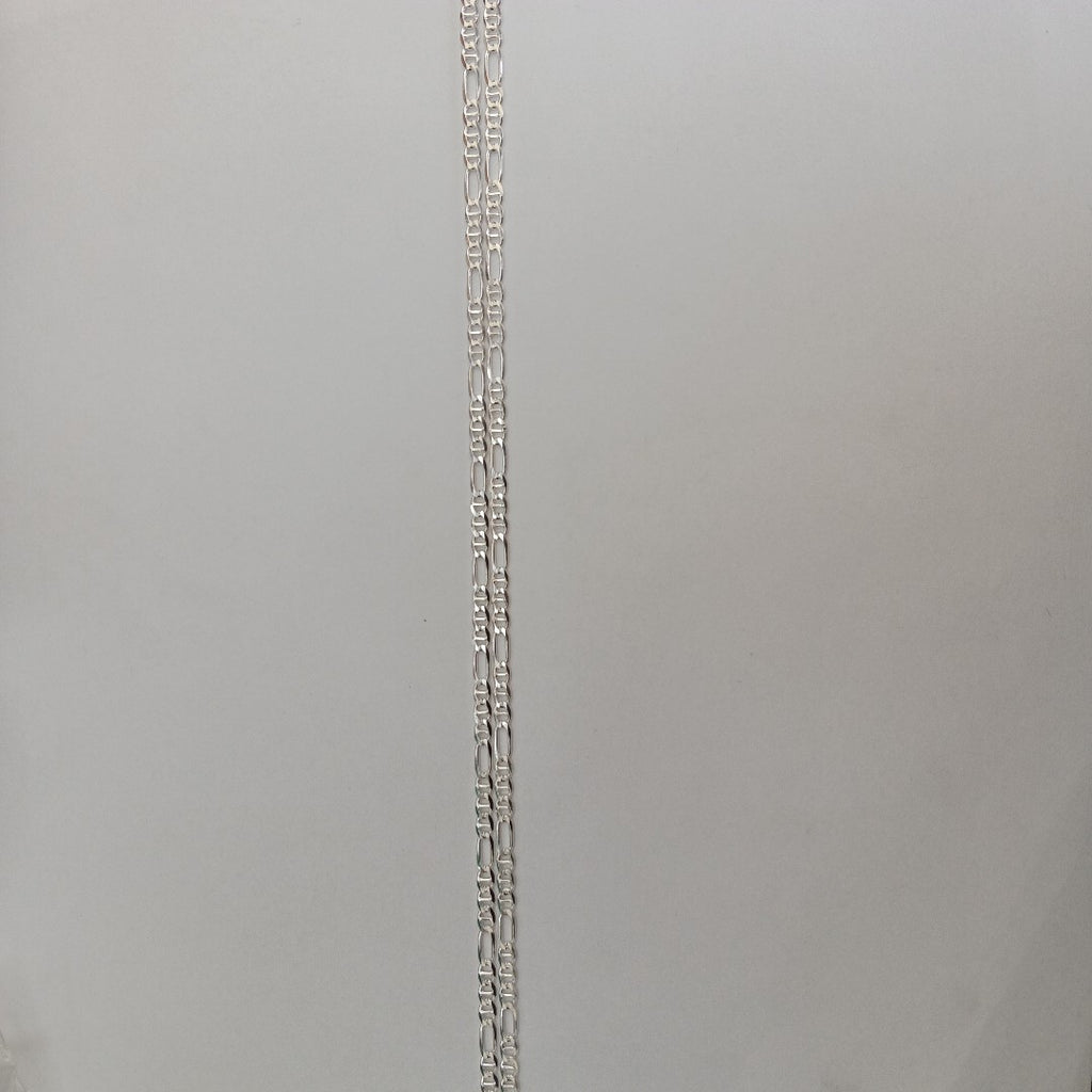 CADENA TEJIDO MARINERO PLATA .925 55 CM 8.1 GR (NUEVO)