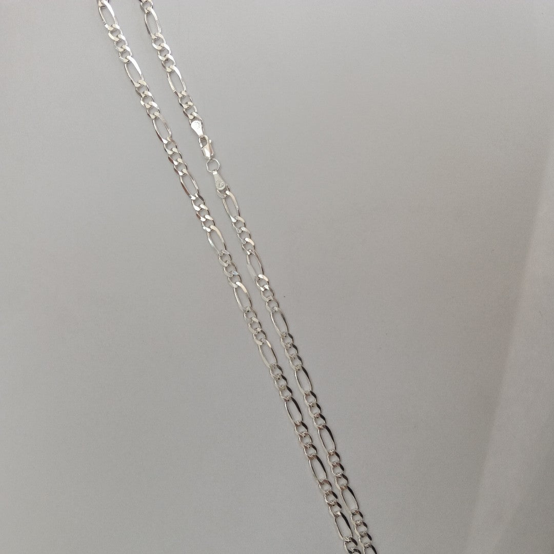CADENA TEJIDO 3X1 PLATA .925 55 CM 15.2 GR (NUEVO)