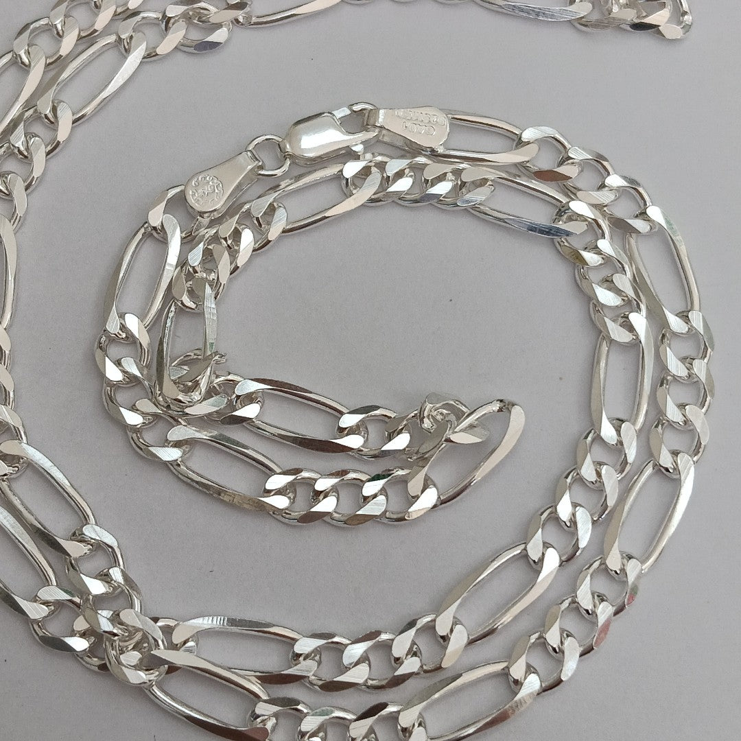 CADENA TEJIDO 3X1 PLATA .925 60 CM 17.8 GR (NUEVO)