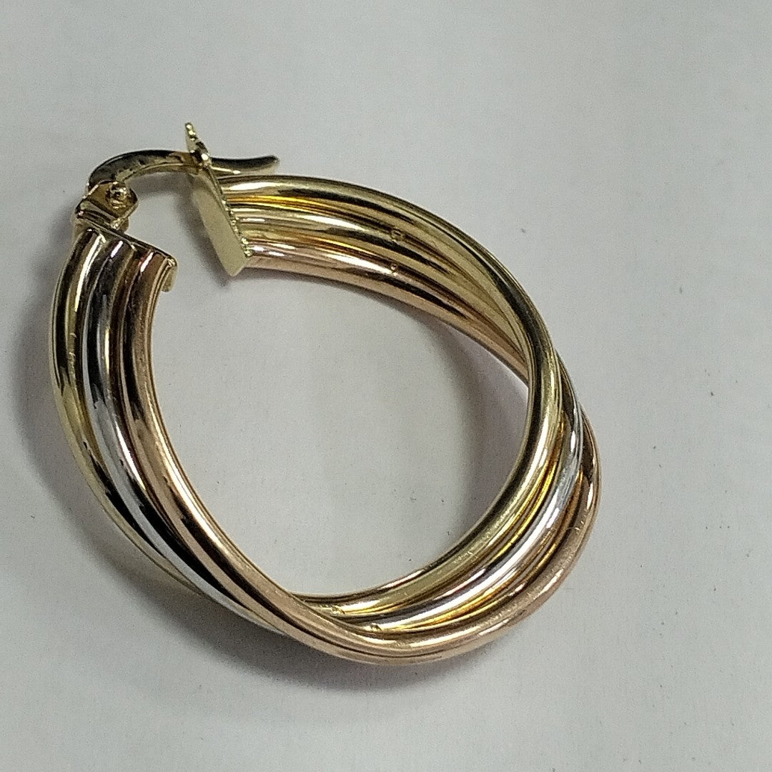 ARRACADAS PAR ORO 14 K 3,40 GRMS (SEMINUEVO)
