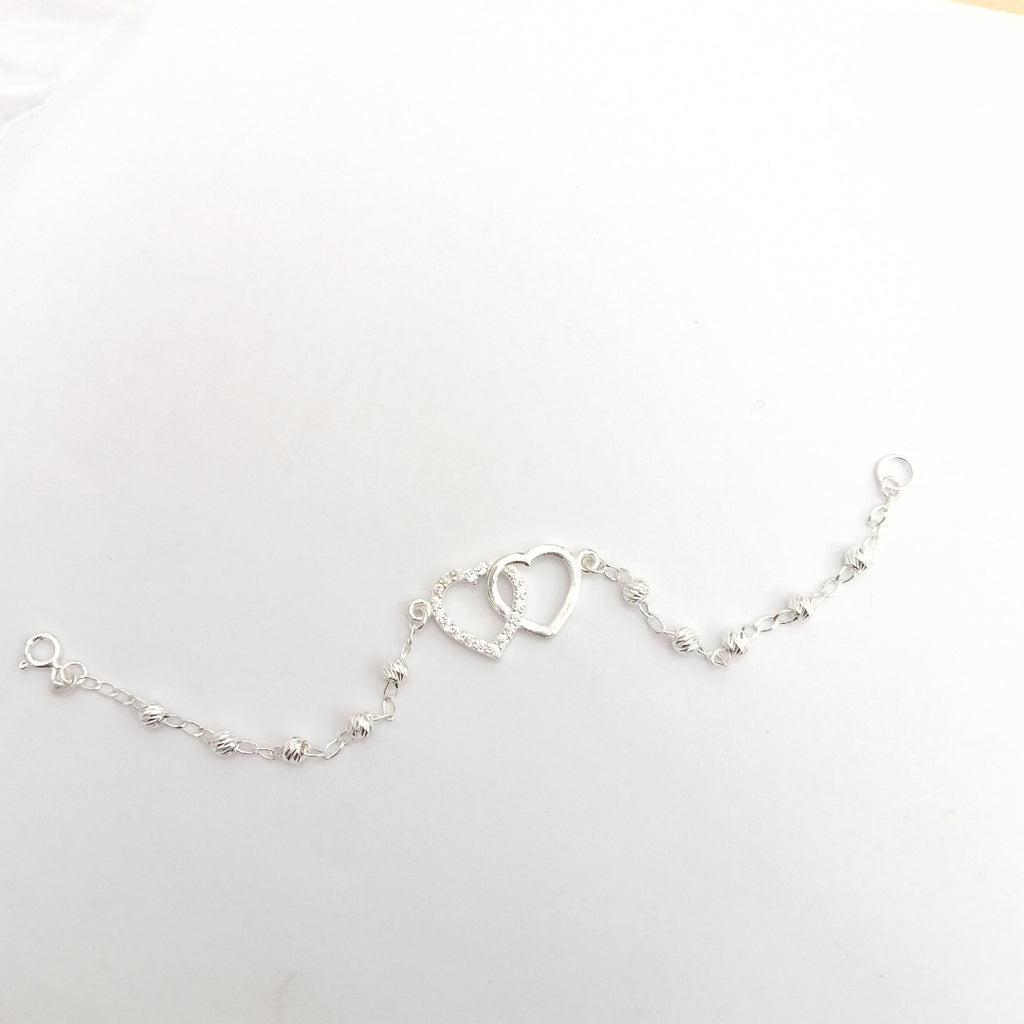 PULSERA TEJIDO TEJIDO ESPECIAL PLATA .925 18 CM 4 GR (NUEVO)