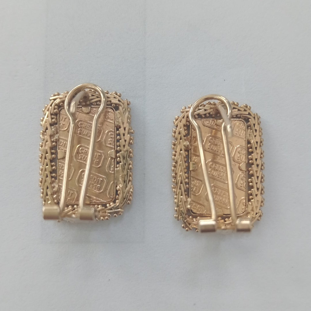 ARETES PAR ORO 10 K 7.2 GRMS (SEMINUEVO)