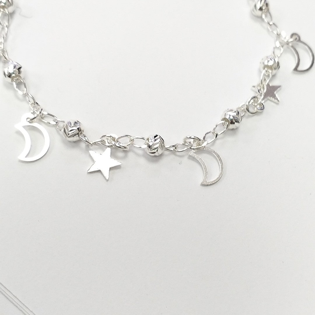 PULSERA TEJIDO TEJIDO ESPECIAL PLATA .925 18 CM 3.1 GR (NUEVO)