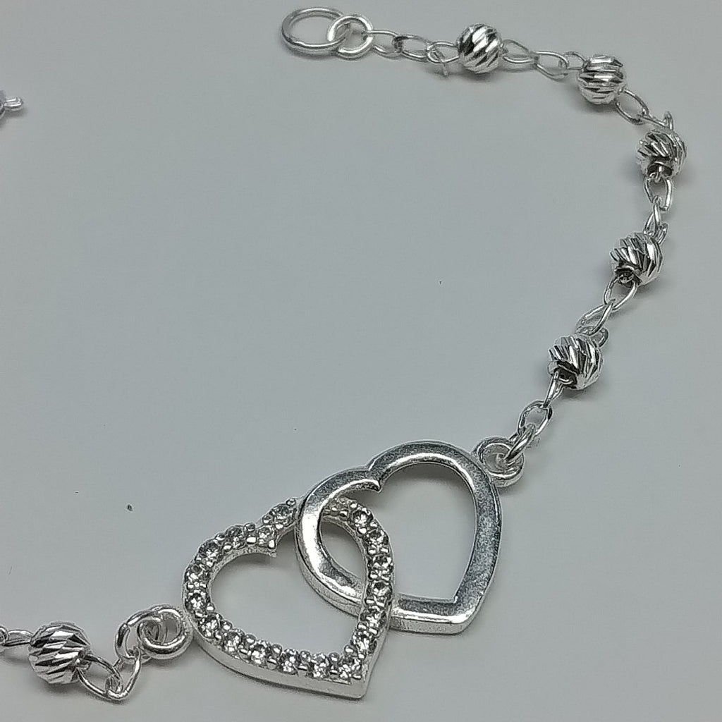 PULSERA TEJIDO TEJIDO ESPECIAL PLATA .925 18 CM 4.1 GR (NUEVO)