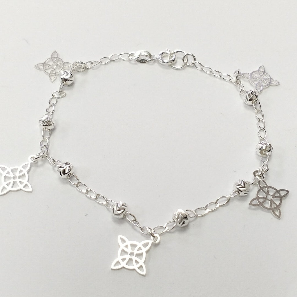 PULSERA TEJIDO ESPECIAL PLATA .925 18 CM 3.1 GR (NUEVO)