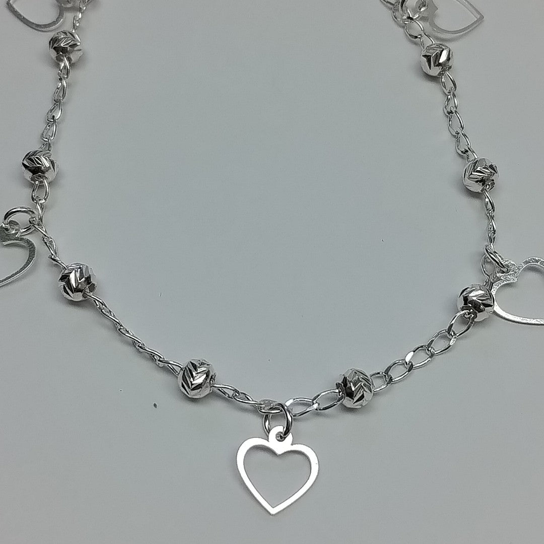 PULSERA TEJIDO ESPECIAL PLATA .925 18 CM 2.7 GR (NUEVO)