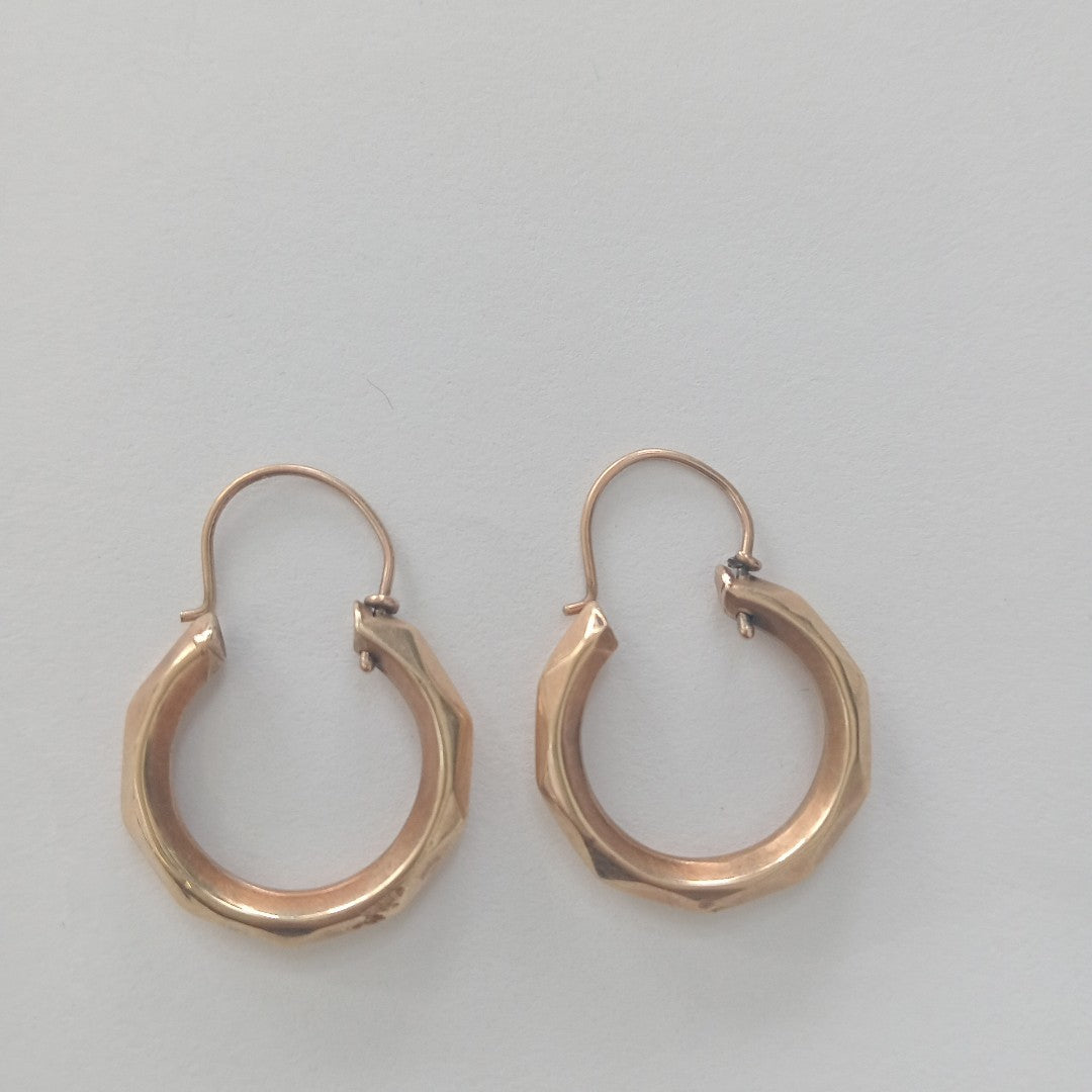 ARRACADAS PAR ORO 10 K 1.6 GRMS (SEMINUEVO)