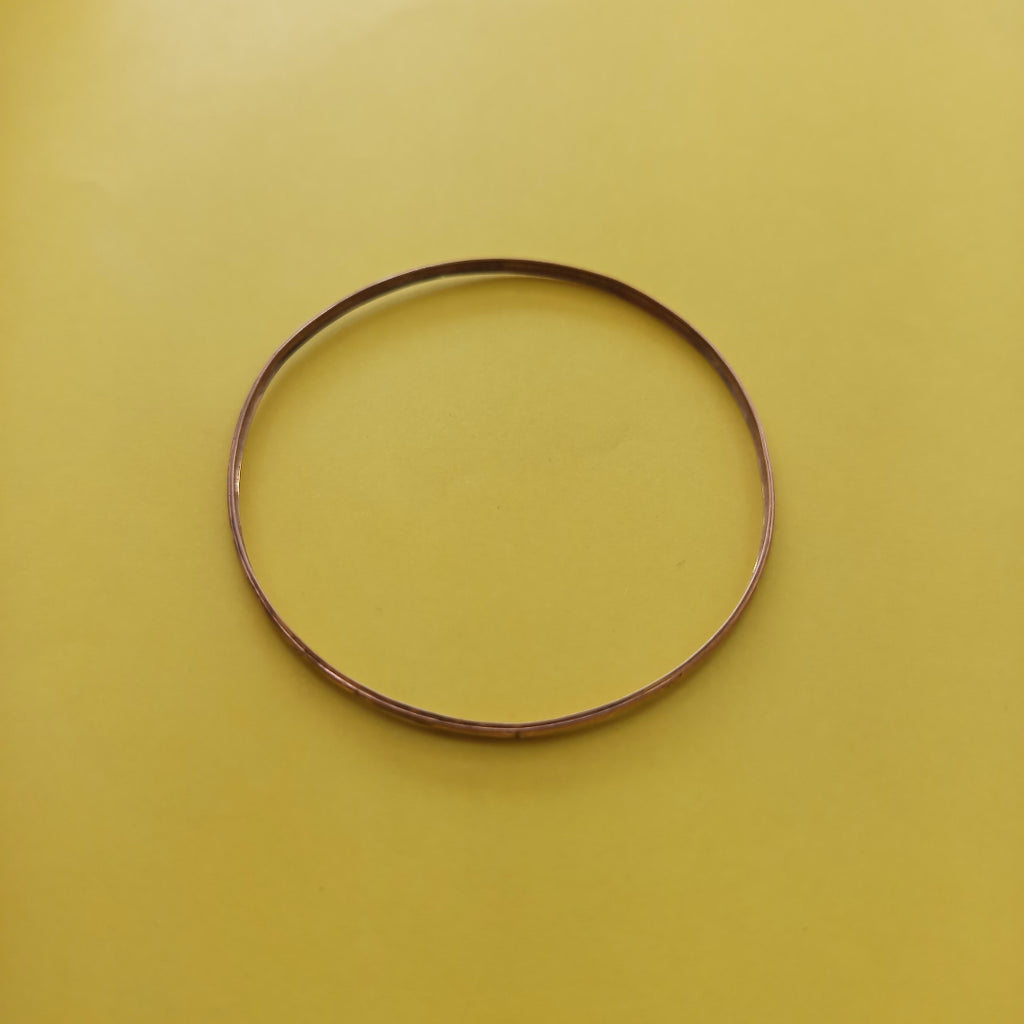 PULSERA RIGIDA ORO, ORO COMBINADO 8 K 2.8 GRMS (SEMINUEVO)
