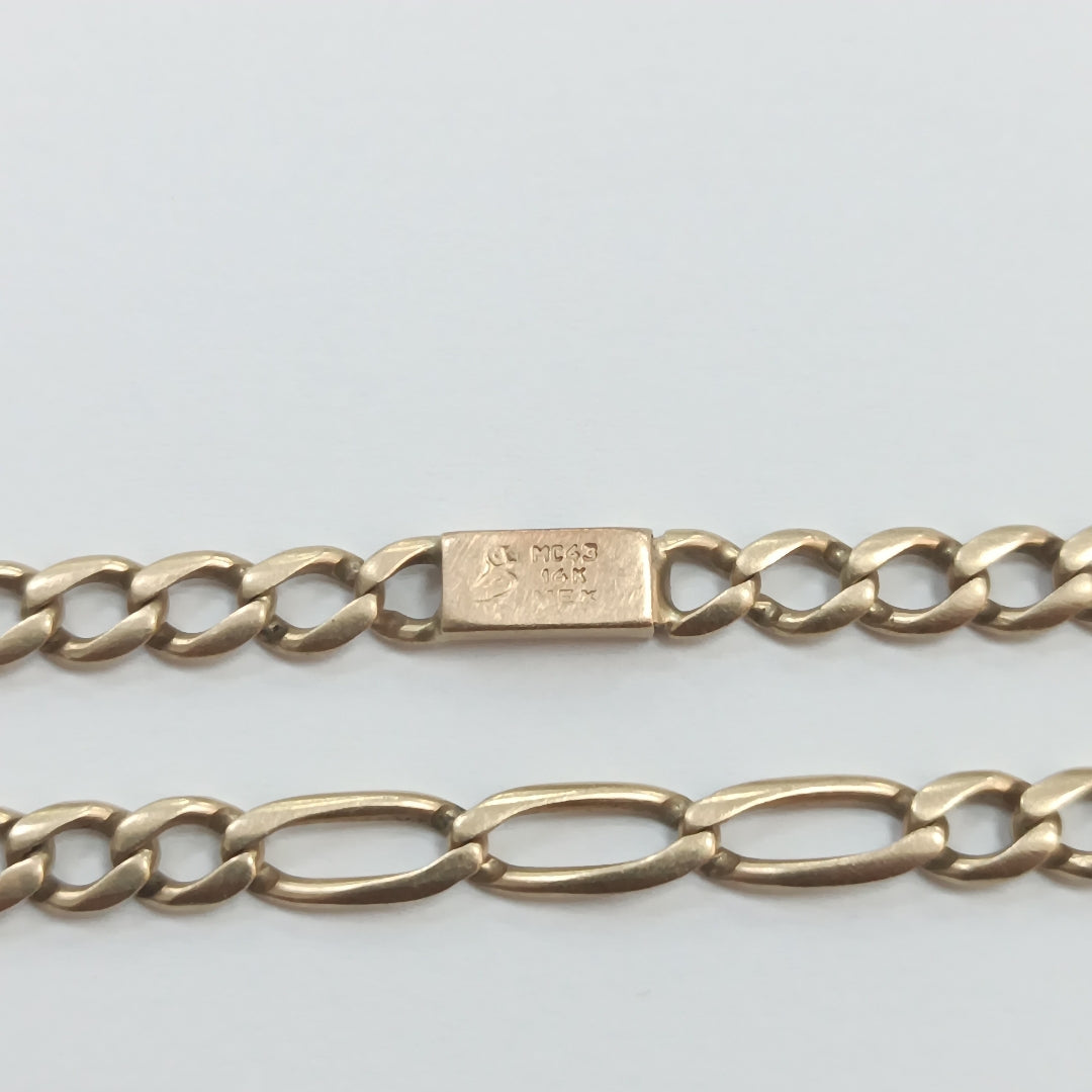 PULSERA ORO 14 K 8,60 GRMS (SEMINUEVO)
