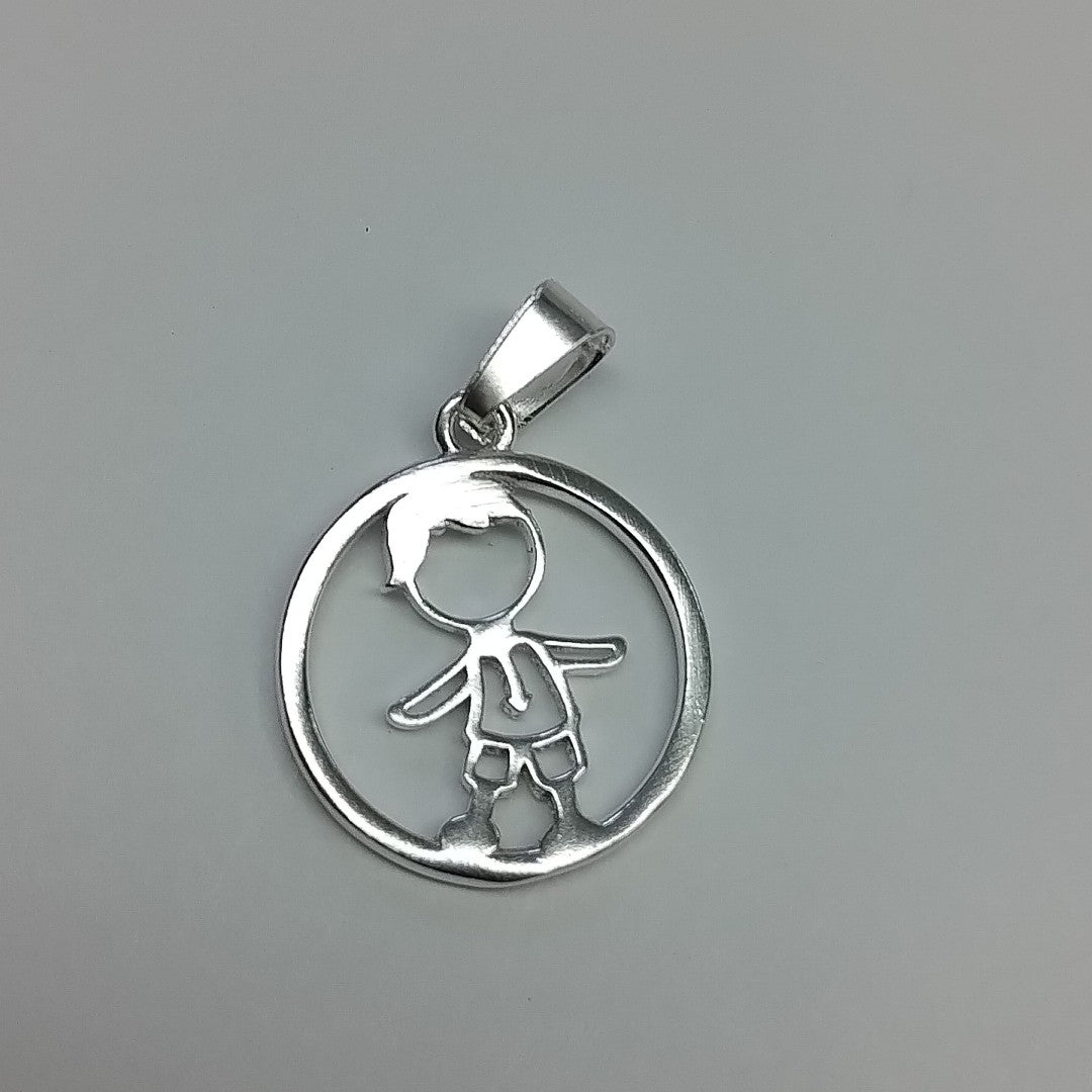 DIJE NIÑO PLATA .925 1.9 GR (NUEVO)