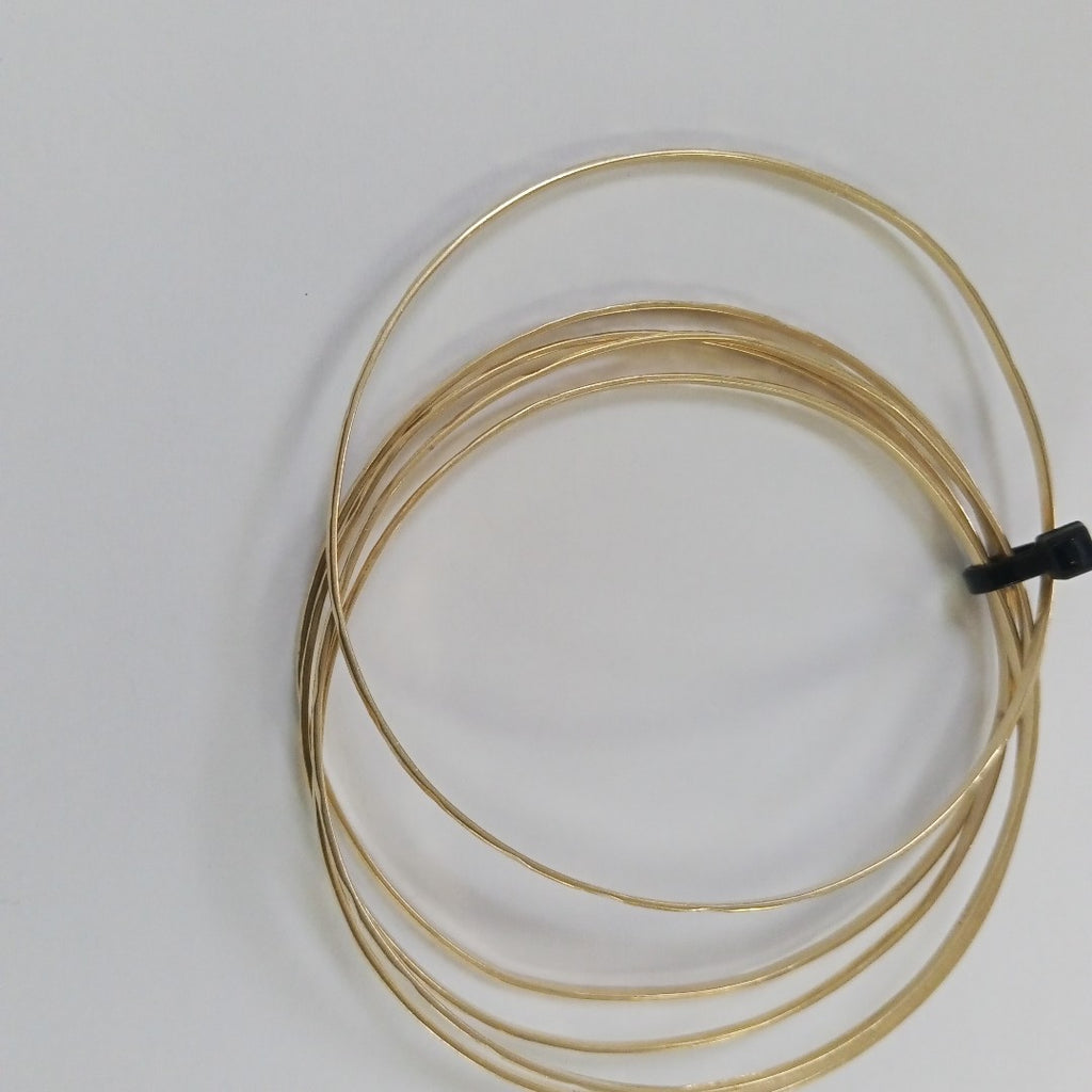 PULSERA RIGIDA ORO 14 K 19.5 GRMS (SEMINUEVO)