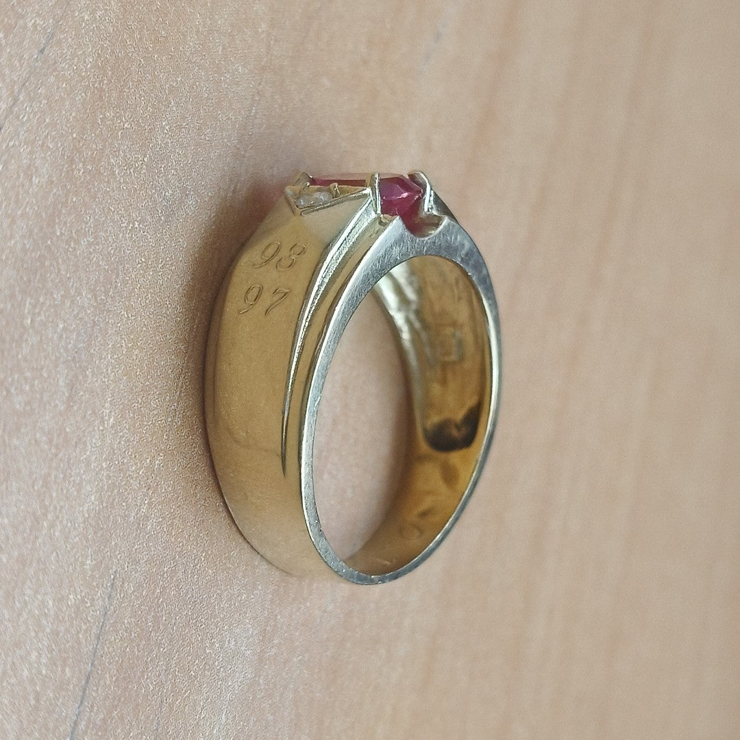 ANILLO ORO 14 K 7.2 GRMS (SEMINUEVO)
