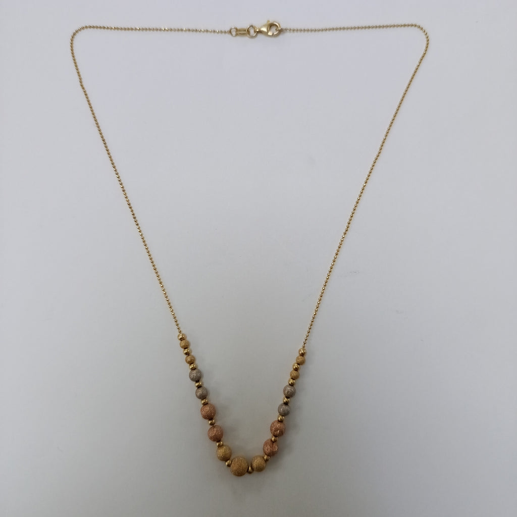 GARGANTILLA ORO 14 K 3.7 GRMS (SEMINUEVO)